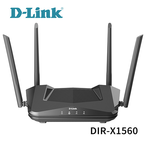 D-Link 友訊 DIR-X1560 AX1500 WiFi 6 雙頻無線路由器