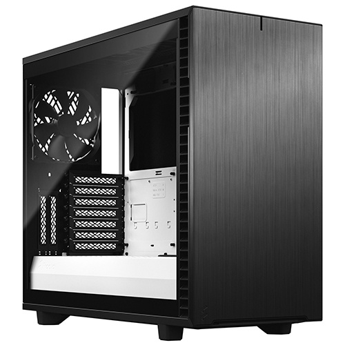Fractal Design Define 7 Black/White 黑白色 Clear Tempered Glass 強化玻璃側板 E-ATX 電腦機殼 FD-C-DEF7A-05