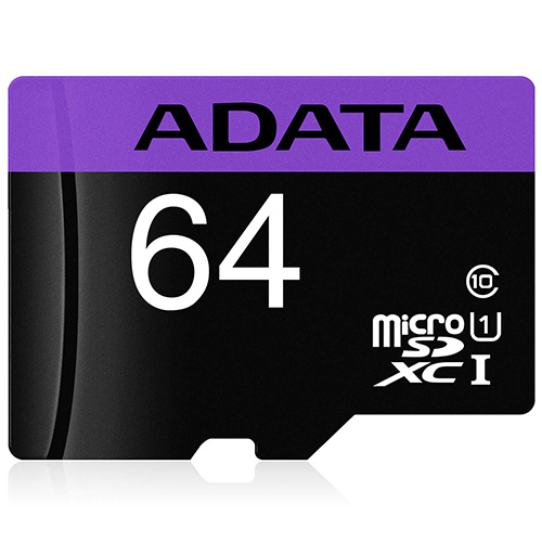 ADATA 威剛 64GB Premier microSDXC UHS-I Class10 記憶卡