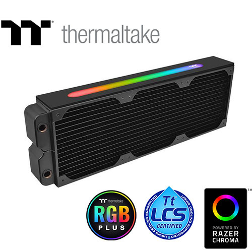 Thermaltake  曜越 Pacific CL360Plus 全銅製 360mm 水冷排 CL-W231-CU00SW-A