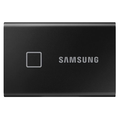 SAMSUNG 三星 T7 Touch 500GB USB 3.2 SSD 指紋感應 外接式 移動固態硬碟 黑