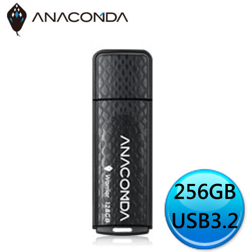 ANACOMDA 巨蟒 Warrior 256GB USB3.2 Gen1 隨身碟