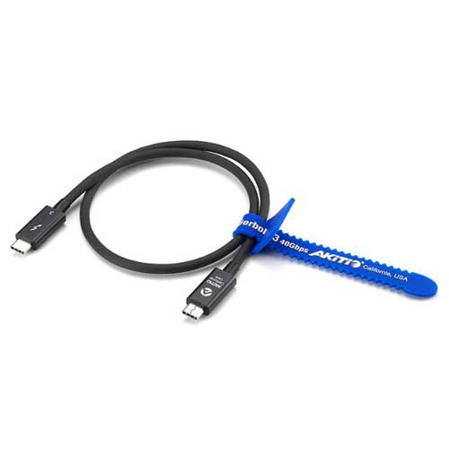 AKITIO 艾客優品 Thunderbolt3 USB Type-C 支援 40Gbps 70cm 0.7米 傳輸線 TB3CB000-003