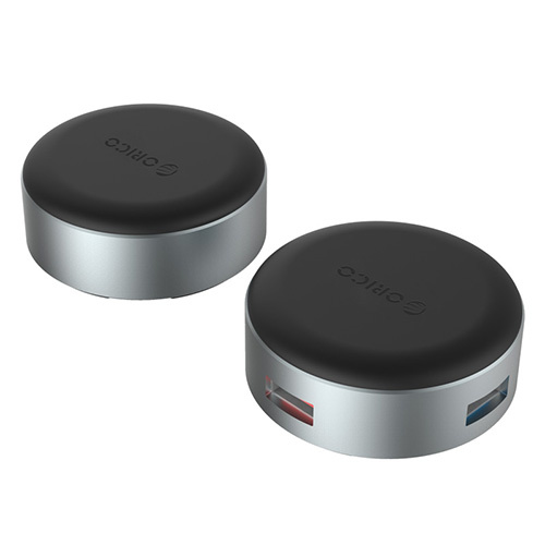 ORICO 奧睿科 ANS1-SV 筆電散熱腳墊兼USB-HUB