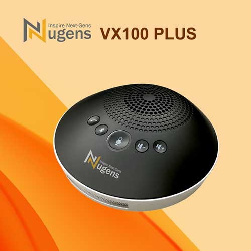 Nugens 捷視星 VX100+ VX100 PLUS 藍芽/USB雙模式 免安裝驅動程式 全向式 會議喇叭麥克風