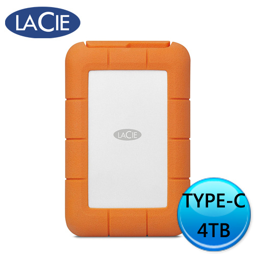 LaCie 4TB Rugged RAID Pro 2.5吋外接硬碟 STGW4000800