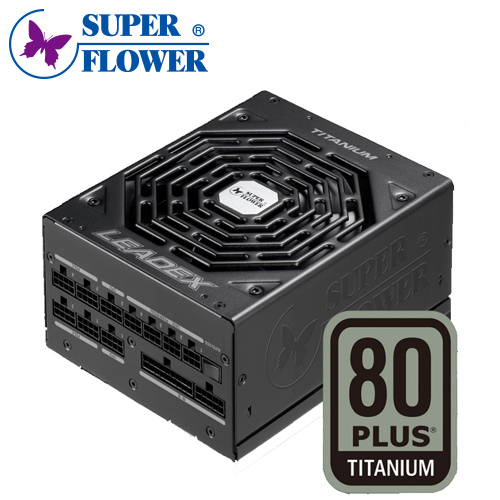 Super Flower 振華 LEADEX 850W 鈦金牌 80+ 全模組 電源供應器 SF-850F14HT