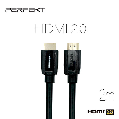 PERFEKT HDMI 2.0 4K 高清影音 HDMI 傳輸線 2M 2米 200cm  HD-202