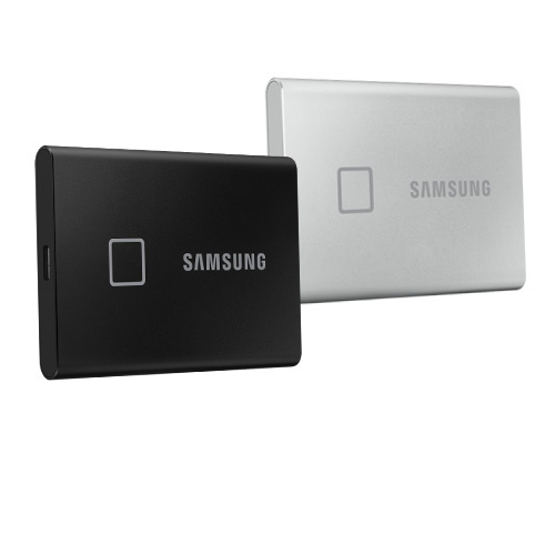 SAMSUNG 三星 T7 Touch 2TB USB 3.2 SSD 指紋感應 外接式 移動固態硬碟 黑/銀 MU-PC2T0K(S)/WW