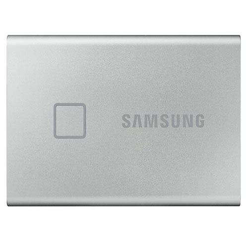 SAMSUNG 三星 T7 TOUCH 500GB USB 3.2 SSD 指紋感應 外接式 移動固態硬碟 時尚銀 MU-PC500S/WW