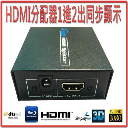 i-wiz 彰唯 1.4版 HDMI 同步顯示器 訊號分配器 一分二 PC-31
