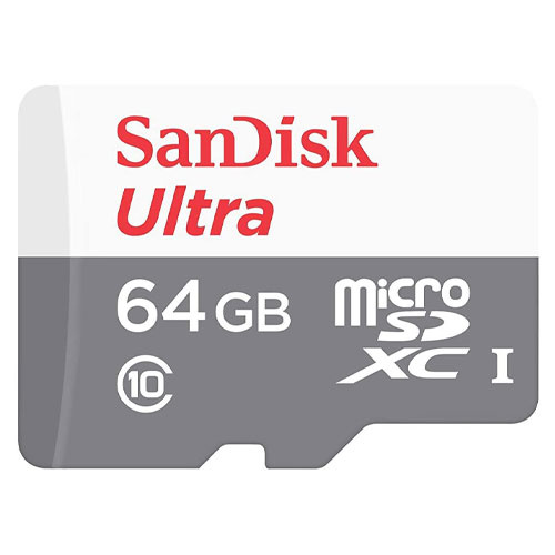SanDisk 晟碟 Ultra MicroSDXC 64GB 記憶卡 100MB/s UHS-I C10 SDSQUNR-064G-GN3MN