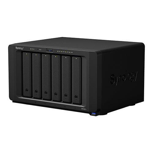 Synology DiskStation DS1621+ NAS網路儲存伺服器【6BAY/AMD四核/4GB】