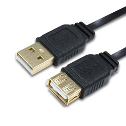 I-gota USB 2.0 A公-A母 1米 扁線 FUSB-AAPS01