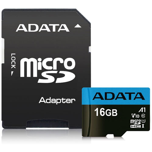 ADATA 威剛 16GB Premier microSDHC UHS-I Class10 A1 V10 T-F 記憶卡 AUSDH16GUICL10A1-RA1