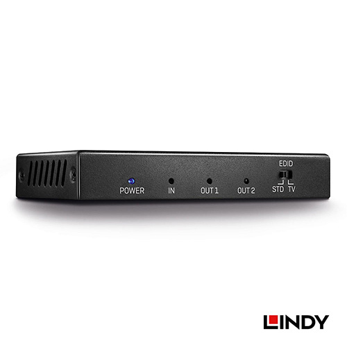 LINDY 林帝 38235 HDMI2.0 UHD 18G 4K@60HZ 一進2出影像分配器
