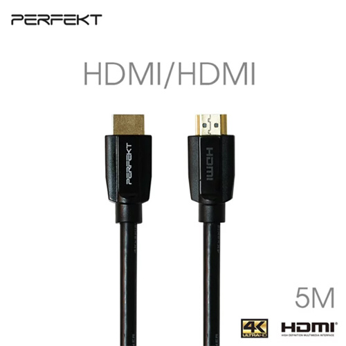 PERFEKT HDMI 2.0 4K高清影音傳輸線 5m HD-205