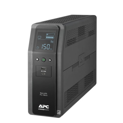 【防疫專區】APC Back-UPS Pro BR 1500VA 在線互動式 UPS 不斷電系統 正弦波 10座 AVR BR1500MS-TW
