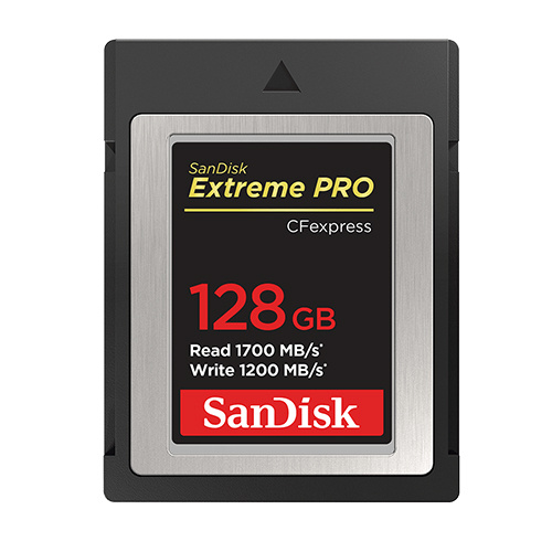 SanDisk Extreme PRO® CFexpress® Type B 記憶卡 128GB SDCFE-128G-GN4NN
