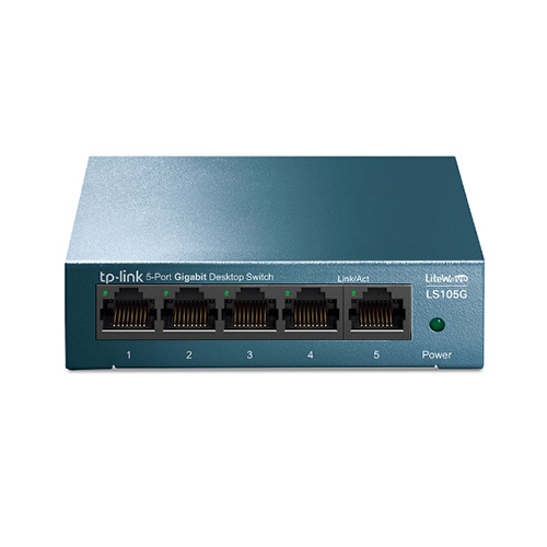 TP-Link LS105G 5埠10/100/1000Mbps 桌上/壁掛兩用 流量管理 乙太網路交換器switch hub