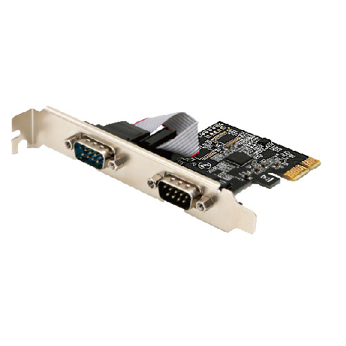 UPMOST 登昌恆 Uptech AX990-2S 2-port PCI-E RS-232擴充卡