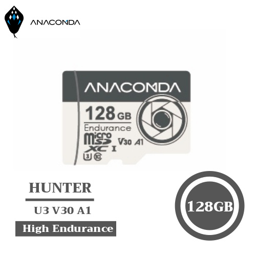 ANACOMDA 巨蟒 Hunter MicroSDXC UHS-I U3 C10 V10 128GB記憶卡