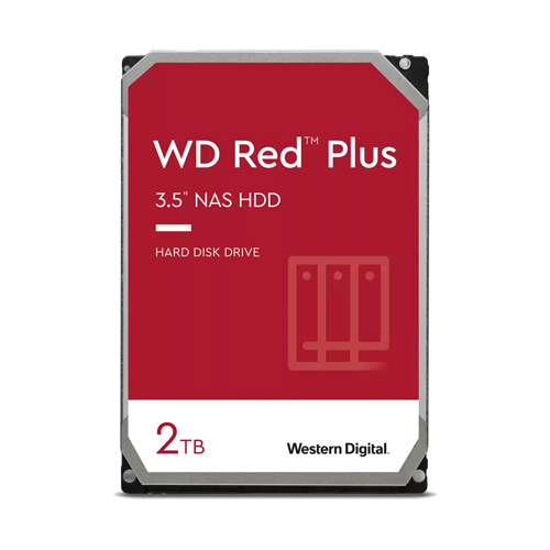 WD 2TB 3.5吋 SATA3 紅標Plus NAS專用硬碟 WD20EFZX