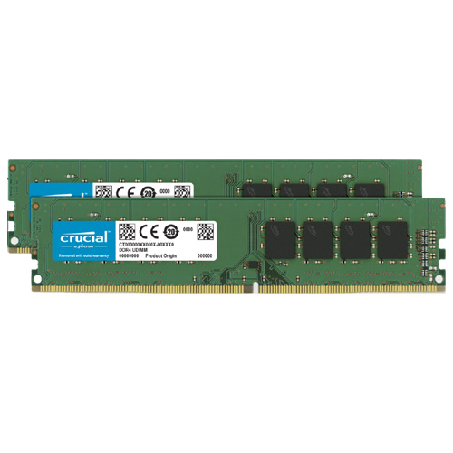 Micron 美光 DDR4 3200 16GBx2 桌上型記憶體 雙通道 CT2K16G4DFRA32A (適用第9代CPU以上)