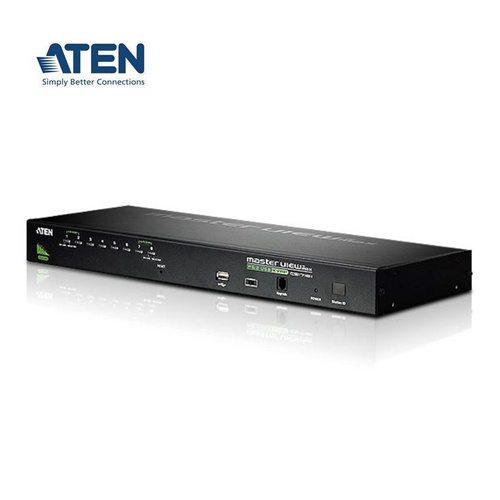 【客訂品】 ATEN CS1708A 8埠USB-PS/2 VGA KVM 多電腦 切換器 支援菊鏈串接以及USB週邊連接埠功能