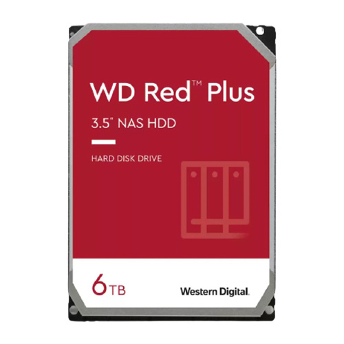 WD 威騰 6TB 3.5吋內接硬碟 紅標 HDD 128M快取 5640轉 NAS硬碟 (WD60EFZX)