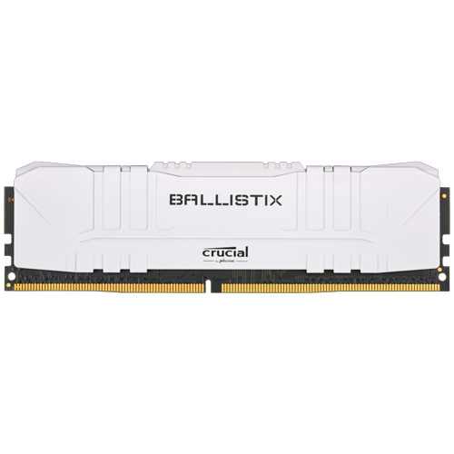 Micron 美光 Crucial Ballistix DDR4 3600 16G 單包裝 超頻桌上型記憶體 (白散熱片)  BL16G36C16U4W