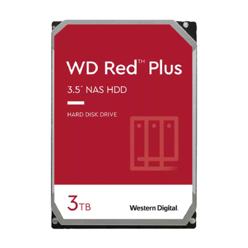 WD 威騰 3TB 紅標PLUS 3.5吋 Nas硬碟 WD30EFZX 轉速5400轉 128M快取