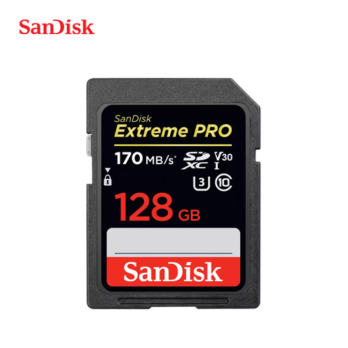 Sandisk Extreme Pro 128GB SDXC 記憶卡 SDSDXXY-128G-GN4IN USH-I U3/V30 規格速度