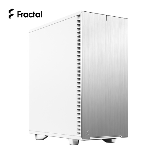 Fractal Design Define 7 Compact 靜音 支援 240mm 頂部一體式水冷 GPU可達341mm ATX 電腦機殼 白色 FD-C-DEF7C-05