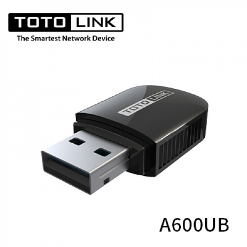 【防疫專區】TOTOLINK A600UB AC600 USB 藍牙4.2 + 無線網卡 (二合一無線網卡，支援WiFi &藍牙)