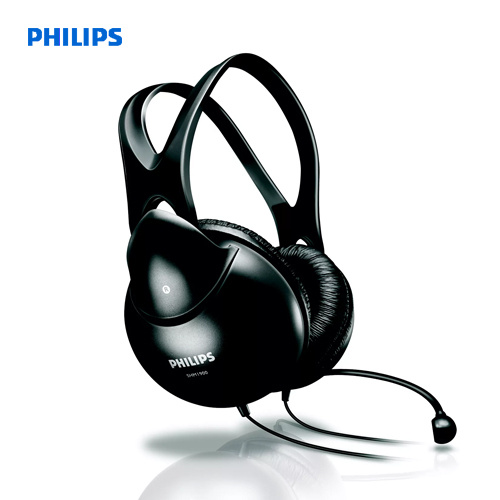 【防疫專區】 PHILIPS 飛利浦 SHM-1900 耳罩式 耳機麥克風 輕量 覆耳式輕巧設計