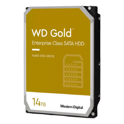 WD 威騰 WD141KRYZ 金標 14TB 3.5吋企業級硬碟 7200高轉速 512MB快取記憶體