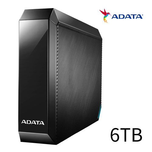 ADATA 威剛 HM800 6TB USB3.2 Gen1 3.5吋 外接硬碟 黑色