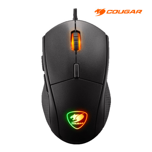 COUGAR 美洲獅 MINOS X5 RGB 電競滑鼠 2000Hz滑鼠反映率 最高12000DPI靈敏度