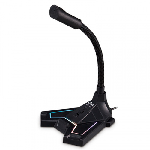Hawk 逸盛 MIC320 USB 全指向性 RGB發光 蛇管式 1.8m 桌上型 電競麥克風