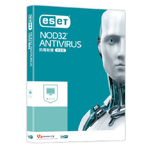 ESET NOD32 Antivirus 網路安全套裝防毒軟體 中文 3台3年 3人3年
