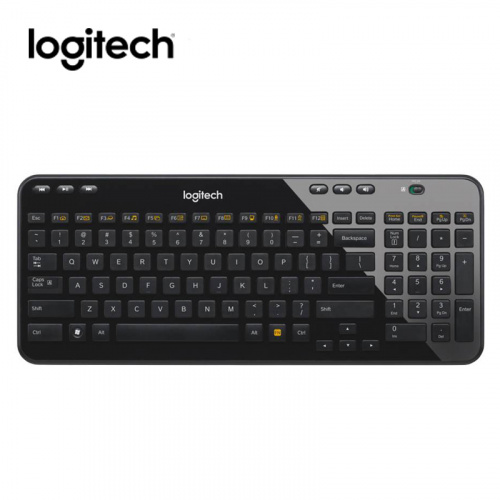 Logitech 羅技 K360r USB 2.4G 無線鍵盤 支援Unifying接收器 內建6個熱鍵和12個可程式化F功能鍵