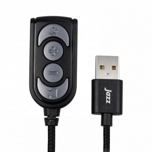 INTOPIC 廣鼎 JAZZ-UB85 7.1ch 環繞音效 USB 120CM  音效轉接器