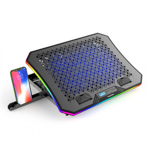 Esense 逸盛 G20 RGB 6段角度可調 靜音風扇 電競筆電散熱墊 22-WRG020BK