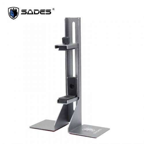 SADES 賽德斯 可變形 橫式 直立適用 消光金屬灰 顯卡支撐架