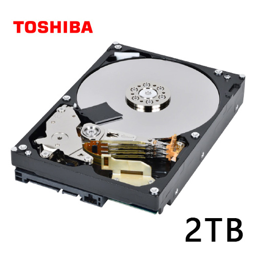 TOSHIBA 東芝 DT02-V 2TB 3.5吋 監控碟 128MB/5400轉 內接硬碟 3年保  DT02ABA200