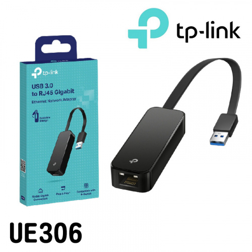 TP-LINK UE306 USB3.0 USB轉RJ45 有線網卡