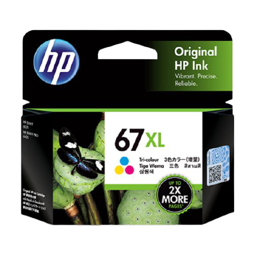 HP 惠普 67XL 高容量彩色原廠墨水匣 3YM58AA