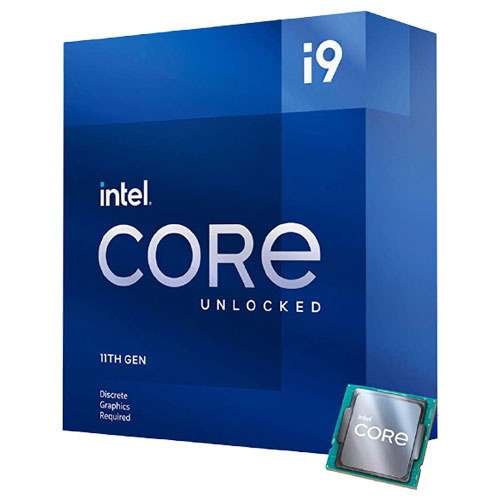 intel 英特爾 Core i9-11900KF 第11代CPU 8核心16執行緒 LGA1200 3.5GHZ