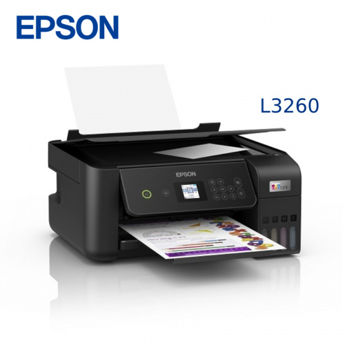 EPSON L3260 三合一 Wi-Fi 彩色螢幕 智慧遙控 連續供墨 印表機